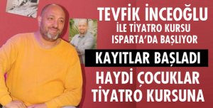 TİYATRO KURSU BAŞLIYOR