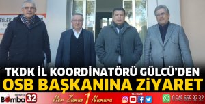 TKDK İl Koordinatörü’nden OSB’ye ziyaret