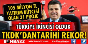 TKDK’DANTARİHİ REKOR