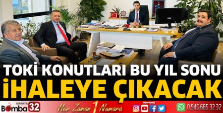 TOKİ Konutları bu yıl sonu ihaleye çıkacak