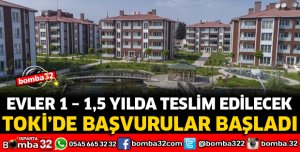 TOKİ'DE BAŞVURULAR BAŞLADI