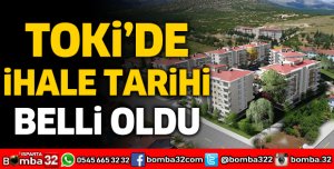 TOKİ'de ihale tarihi belli oldu