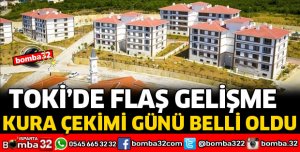 TOKİ'DE KURA ÇEKİM GÜNÜ BELLİ OLDU