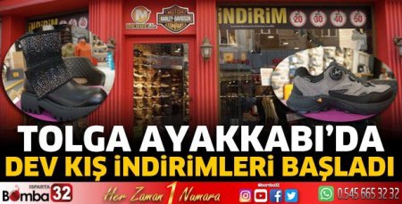 Tolga Ayakkabı’da dev kış indirimi