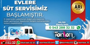 TONTON SÜT SON TEKNOLOJİ SİSTEMİYLE EVLERİNİZE GİRİYOR