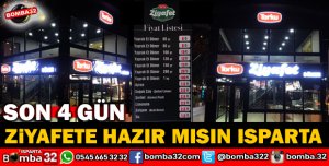 TORKU LEZZET ISPARTA'DA