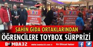 TOYBOX'TAN ÖĞRENCİLERE KARNE HEDİYESİ