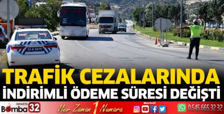 Trafik cezalarında indirimli ödeme süresi değişti