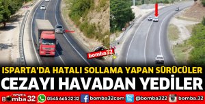 TRAFİK HATALI SOLLAMA YAPANLAR SÜRÜCÜLERE CEZA HAVADAN GELDİ