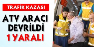 Trafik Kazası: 1 Yaralı