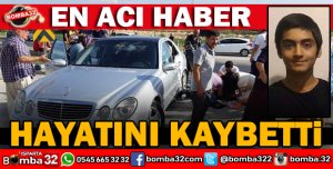 TRAFİK KAZASINDA AĞIR YARALANMIŞTI HAYATINI KAYBETTİ