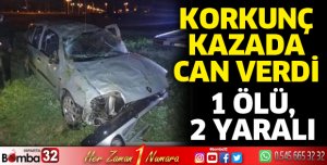 Trafik kazasında can verdi