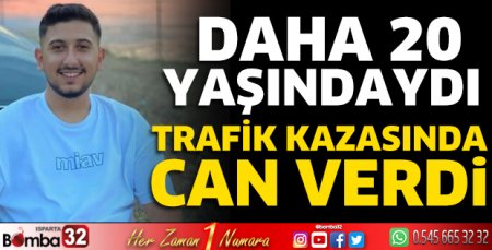 Trafik kazasında can verdi