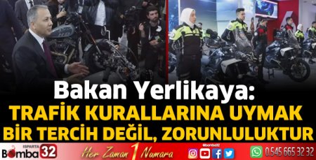 Trafik kurallarına uymak bir tercih değil, zorunluluktur