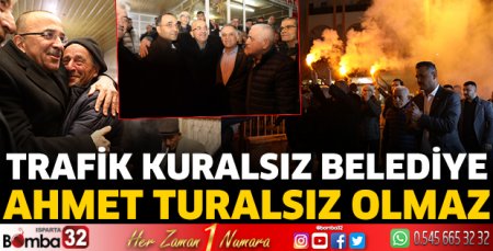 Trafik kuralsız Belediye Ahmet Turalsız olmaz