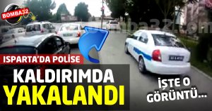 Trafik Polisi Kaldırımda Yakaladı