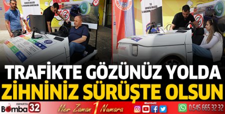 Trafikte gözünüz yolda, zihniniz sürüşte olsun 