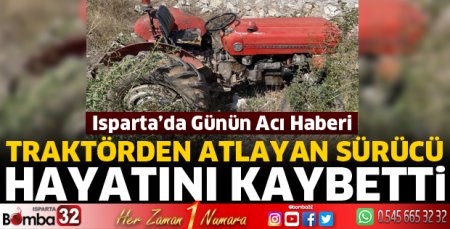 Traktör kazasından acı haber