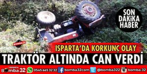 TRAKTÖRÜN ALTINDA CAN VERDİ