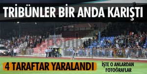 TRİBÜNLER KARIŞTI!