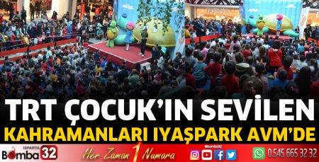 TRT Çocuk'un Sevilen Kahramanları Iyaşpark AVM’de