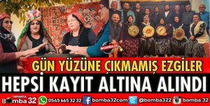 TRT, TÜRK HALK MÜZİĞİ DERLEME ÇALIŞMALARI İÇİN ISPARTA’DAYDI