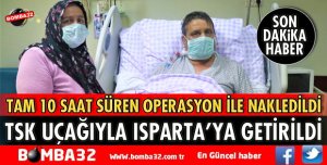 TSK UÇAĞI BU KEZ NAKİL İÇİN HAVALANDI