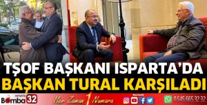 TŞOF Başkanı Apaydın Isparta'da