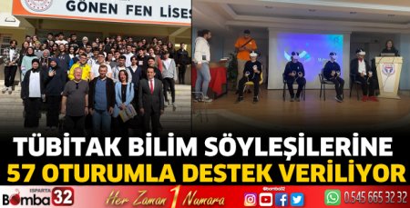 TÜBİTAK Bilim Söyleşilerine 57 oturumla destek veriliyor