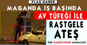 Tüfekli Maganda Bahçelievler’de Yakalandı!