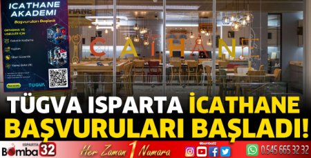 TÜGVA Isparta İcathane başvuruları başladı!