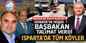 TÜM KÖY YOLLARI ASFALTLANACAK!