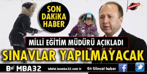 TÜM OKULLARDA SINAVLAR YAPILMAYACAK