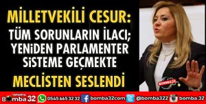 TÜM SORUNLARIN İLACI YENİDEN PARLAMENTER SİSTEME GEÇMEKTE