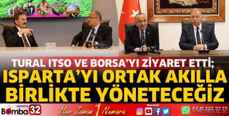Tural ITSO ve Borsa’yı ziyaret etti