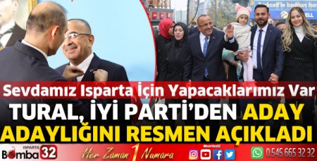 Tural, İYİ Parti’den Aday Adaylığını resmen açıkladı 