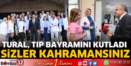 Tural, Tıp Bayramını kutladı 