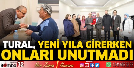 Tural yeni yıla girerken onları unutmadı