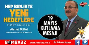 TURAL’DAN 19 MAYIS MESAJI