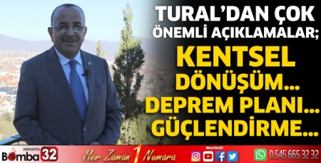 Tural’dan çok önemli açıklamalar