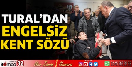 Tural’dan Engelsiz Kent sözü 