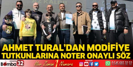 Tural’dan modifiye tutkunlarına noter onaylı söz