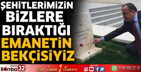 Tural'dan 'Şehitleri  Anma' mesajı