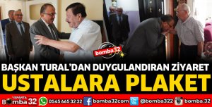 TURAL'DAN USTALARA PLAKET