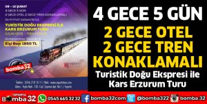 TURİSTİK DOĞU EKSPRESİ İLE KARS ERZURUM TURU