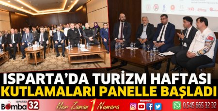 Turizm Haftası Kutlamaları Panelle Başladı