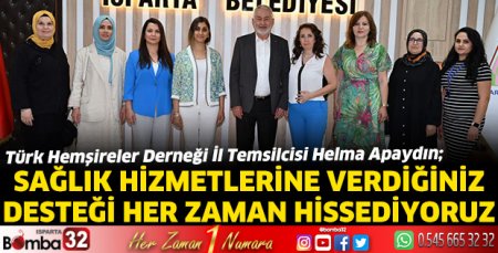 Türk Hemşireler Derneği'nden Başdeğirmen'e ziyaret