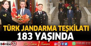 Türk Jandarma Teşkilatı 183 Yaşında