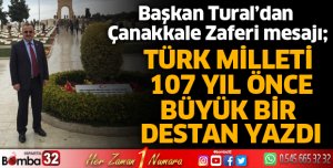 Türk milleti 107 yıl önce büyük bir destan yazdı