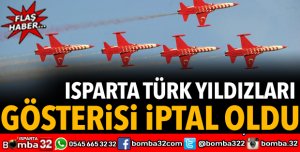 TÜRK YILDIZLARI GÖSTERİSİ İPTAL OLDU